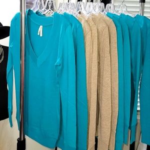 Peacock V-Neck Sweater